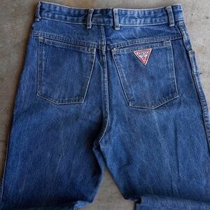 70s Men’s High-Rise GUESS Jeans, Talon 42 zipper